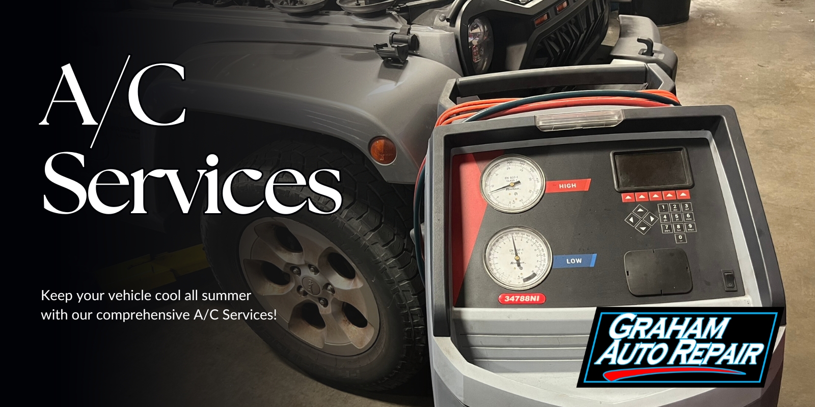 AC Services at Graham Auto Repair in Graham, WA and Yelm, WA